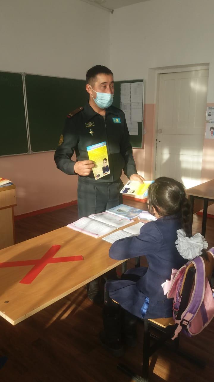 «Өрт қауіпсіздігі» жайлы түсіндіру жұмыстары жүргізілді