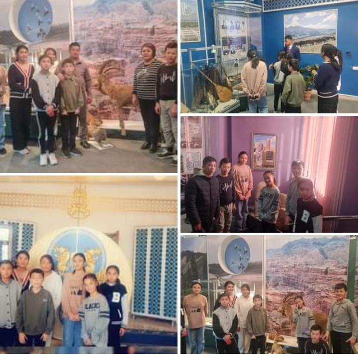 Балалар жылы аясында, күзгі каникул кезінде  Өлкетану -тарихи мұражайына  саяхат жасап қайтты, білім алушылар мұражайдан алған