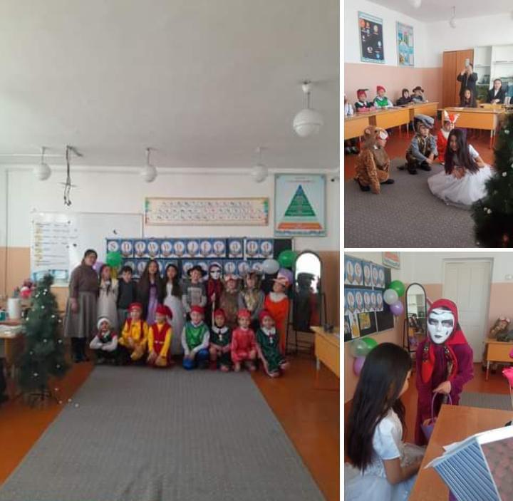 Extracurricular work: theme Snow white.