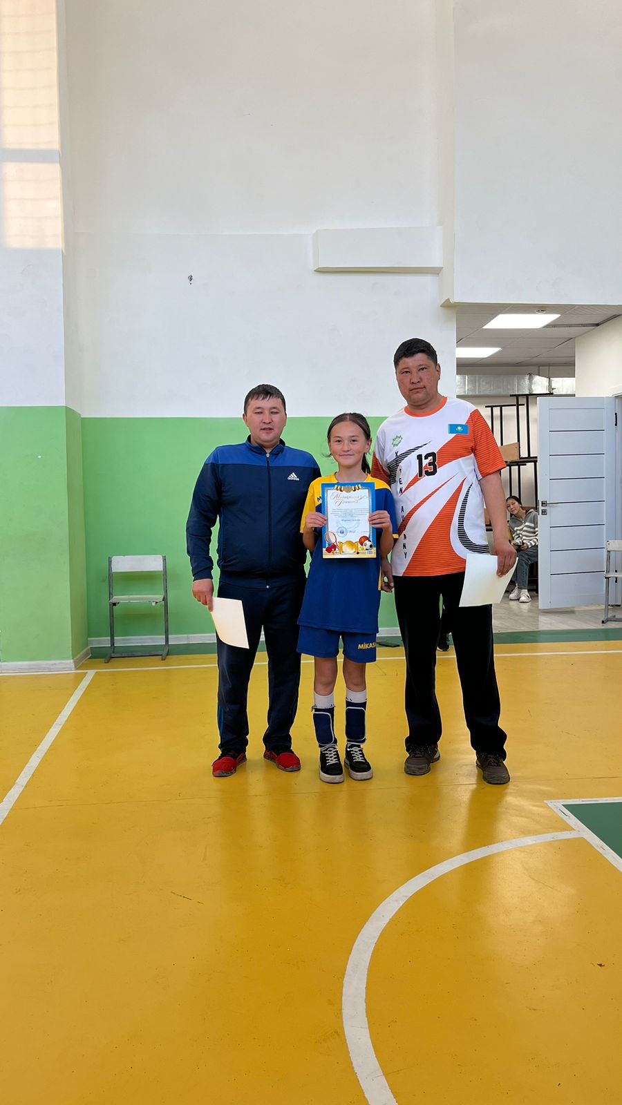 Волейболдан жарыс  өткізілді.