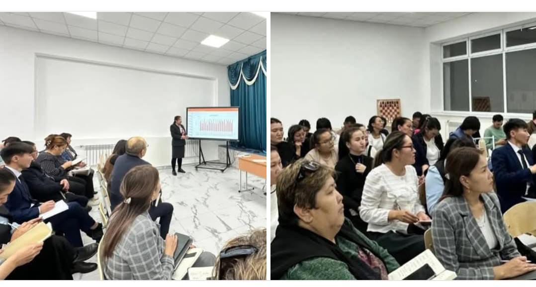 30.12 күні педагогикалық кеңес өткізілді. Әкімшілік мүшелерінің есебі тыңдалды